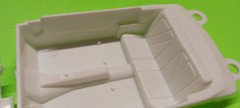 1965 Pontiac GTO 1/25 AMT Interior Tub Bucket Seats Dash Same as Hard Top