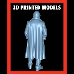 Detective Resin Figure Model Cars Diorama Unpainted Model Railroad People LEO