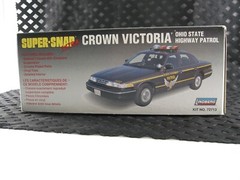 1997 Lindberg Super-Snap 72713 CROWN VICTORIA OHIO STATE HIGHWAY PATROL 1:25 NIB