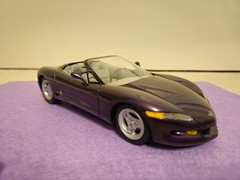 DEALER PROMO CORVETTE STING RAY III CONCEPT 1:25 KEPT IN CLOSED CASE (LAST ONE)
