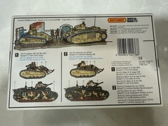 Matchbox 1/76 CHAR B.1 BIS RENAULT FT.17 #40176 – FREE SHIPPING – SEALED