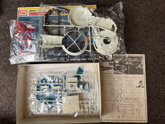 IMAI Thunderbirds The Mole & Thunderbird 5 & 3 Model Kit Lot Japan Vintage