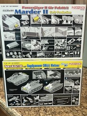 Dragon 1/35 Marder II Early Production & Hetzer sIG33/2 Smart Kit Sealed Lot