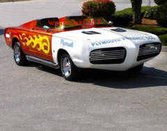 “George Barris” “Fireball 500” 1966 Custom Barracuda Show Car PHOTO! #11