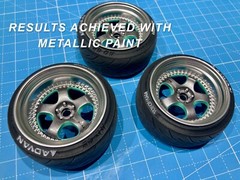 1:8 Scale Work Meister S1 3P Style Wheels & Yokohama Tires For Pocher Set Of 4