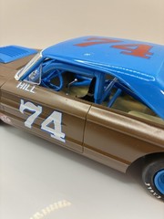 1/25 Custom 1960s Ford Galaxie NASCAR #74 Model