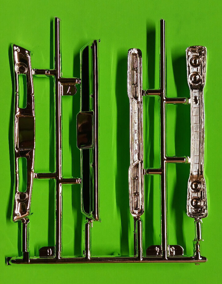 1969 Dodge Super Bee 440 Six Pack 1/24 Chrome Bumpers Grill Tail Lamp Panel