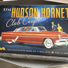 ❤️Moebius Models❤️1954🍺Hudson⭐️Hornet Club Coupe 1/25 Model Sealed Parts