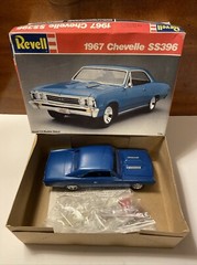 Revell – 1967 Chevelle SS396 Ready Built 1:25 Scale Model Kit – W/Box