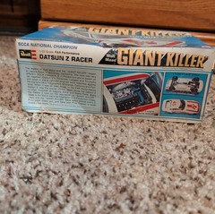 Vintage Revell 1975 “Giant Killer” Datsun Z Racer 1/25 Scale Model Kit