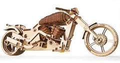 UGears Wooden Model Bike VM-02 – Wooden 3D Puzzle Model Kit for Adults and Teens