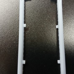 1/24 1/25 Scale 3D Resin Vintage Side Pipe Set Lrg. Custom Model