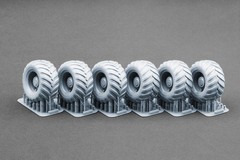 Ordinary Wheel Set for Archer FH77BW Twin 482 HobbyBoss 1/35 ScaleX WM 35041