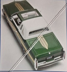 84 CADILLAC COUPE DEVILLE LOWRIDER BODY – REVELL 4991 – MODEL CAR KIT PARTS LOT