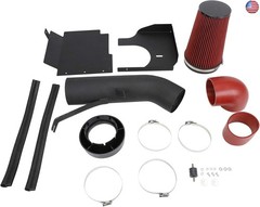 SUPERFASTRACING 4″ Cold Air Intake System + Heat Shield Replacement for