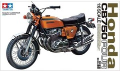 TAMIYA Scale model 1/6 Honda Dream CB750 FOUR Plastic Model 16001