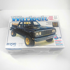 MPC Dodge Warlock Stepside Pickup 1:25 Plastic Model Kit w/ Bonus Decals sealed