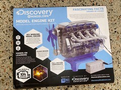 Discovery Mindblown DIY Toy Model Engine Building Kit NEW In Box