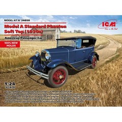 1:24 ICM KIT Model A Standard Phaeton Soft Top 1930S american Kit ICM24050 MMC