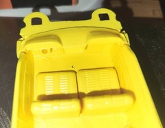 1964 Corvair AMT Craftsman Yellow Spyder Unbuilt Torn box ~ Includes “alligator”
