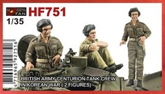Hobby Fan HF-751 1/35 British Centurion Tank Crew, 2 Figures Set – USA Shipping