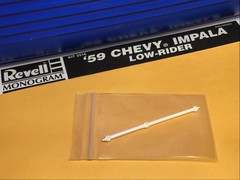 REVELL 1/25 PARTS ‘59 Chevy Impala Lowrider DRIVESHAFT MODEL PART FREE SIHPPING