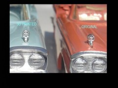 1959 AMT FORD GALAXIE PROMO, KIT OR TOY STORE REPRO FENDER ORNAMENT SOLD SINGLY