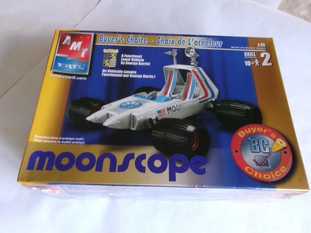 vintage 2002 AMT Moonscope Buyer’s Choice Kit #31565 George Barris 1:25 Sealed