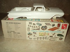 Antique 1/25 SMP 1960 El Camino 3in1 Customizing Kit Complete Minimally Started