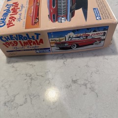 GUNZE sangyo Plastic Model CHEVROLET 1959 IMPALA Sports Coupe RED 1/32 scale