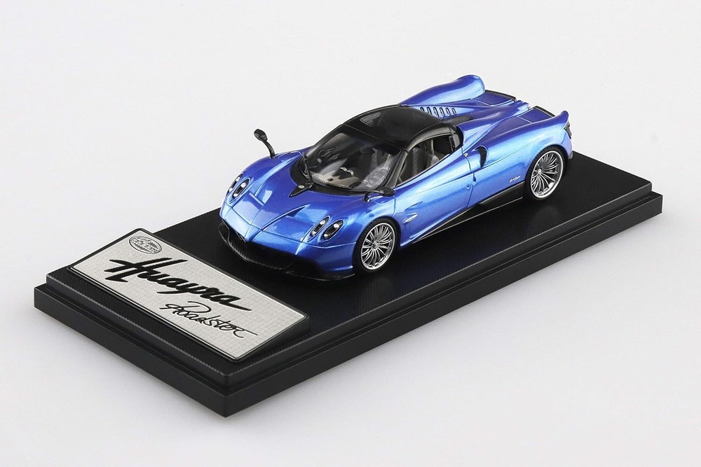 Aoshima Skynet The Minicar 1/43 Pagani Huayra Roadster Blue Model Car Japan