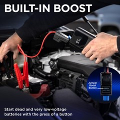 Strauto Car Battery Jump Starter 12V Portable Jump Starter Battery Pack Jumper