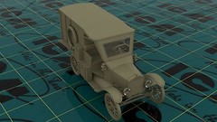 ICM 35661 – 1/35 American Car T 1917 Ambulance, WWI, plastic model kit scale