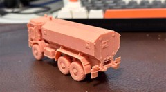 3d Printed 1/72/144 URAL 5323 Bulletproof Armored Vehicle Unpainted Kit