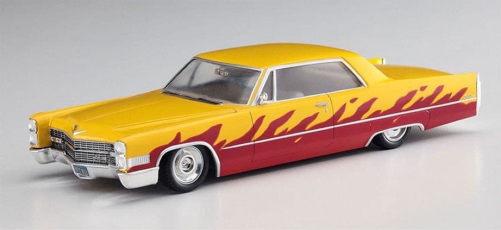 Car 1/24 1966 American Lowrider Flame Cadillac Collectables 17+
