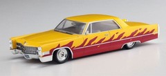 Car 1/24 1966 American Lowrider Flame Cadillac Collectables 17+
