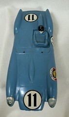 Strombecker Vintage Blue Ferrari 60’s Slot Car Body