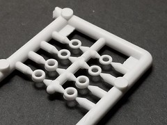 1977 Chevy Monte Carlo WHEEL SPACERS from Salvinos JR 1:25 Model Kit