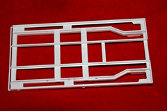 NEW Tandem Axle Trailer Vintage Style With Tire & Tool Carrier 1/25 SCALE