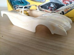 SUPER RARE! ORIGINAL SMP AMT 1960 CHEVY CORVETTE CONVERTIBLE Model Kit GORGEOUS!