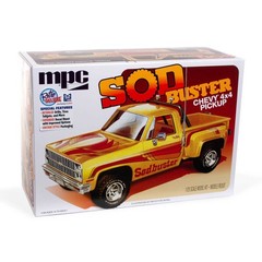 MPC 1981 Chevy Stepside Pickup Sod Buster 1/25 MPC972 Plastics Car/Truck