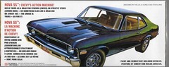 AMT Chevy NOVA SS PRO STOCKER, 1/25 1142 M /12 ST