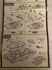 Vintage Annual AMT 1964 Buick Wildcat Ht Model Kit Instructions Sheet Only