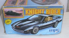 MPC KNIGHT RIDER 2000 TV SHOW KITT CAR MODEL KIT 1983 1:25 1-0675
