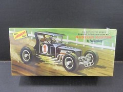Lindberg Kits Red Rebel, Kustom Koffin, White Lightnin and Sportsman Class