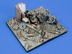 Verlinden 1/35 “Last Stand” Germany Diorama Base with 5 Figures & Equipment 1494