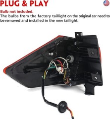Huray Right Outer Tail Light for Nissan Rogue 2017-2019 Passenger Side
