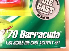 ERTL Body Shop Mountain Dew Model Kit 70 1970 Plymouth Barracuda Die Cast 1/64