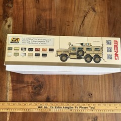 Meng SS-005 1:35th scale U.S. Cougar 6×6 MRAP Vehicle NIB