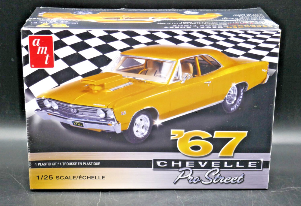 1:25 AMT 1967 Chevelle Pro Street Model Kit – New & Sealed